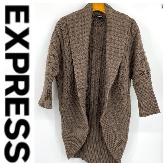 💕SALE💕 Express Wool Blend Cardigan Sweater - Picture 2 of 8